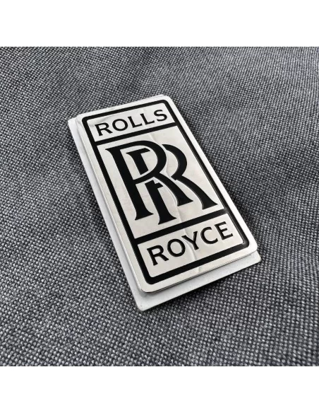  - Logos & Emblems - Metallic floor mats badges emblems set for Rolls-Royce Cullinan Phantom Ghost Wraith Spectre - 15 - Buy the