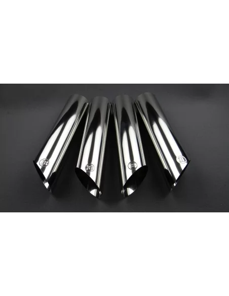  - Mercedes-Benz - Stainless steel Brabus exhaust pipes tips chrome for Mercedes-Benz G-Class W463A W464 - 6 - Upgrade your Merc