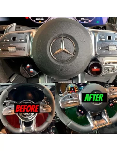  - Steering Wheels - Przyciski sterowania przełącznikiem OLED na kierownicy do Mercedes-Benz W463A W464 - 2 - Kup przełącznik ki