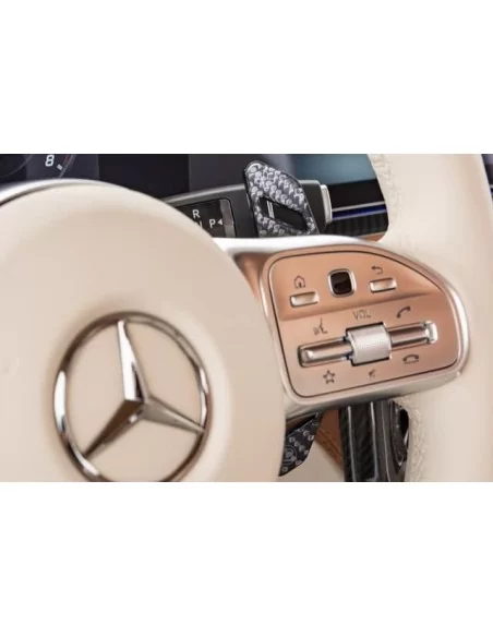  - Steering Wheels - 用于方向盘的碳纤维换档拨片 梅赛德斯-奔驰 W463a W464 原装 BRABUS - 2 - 在 Tuneverse 购买奔驰 W463A 方向盘碳纤维换档拨片！升级您的驾驶动态--今天就订购！✨✅