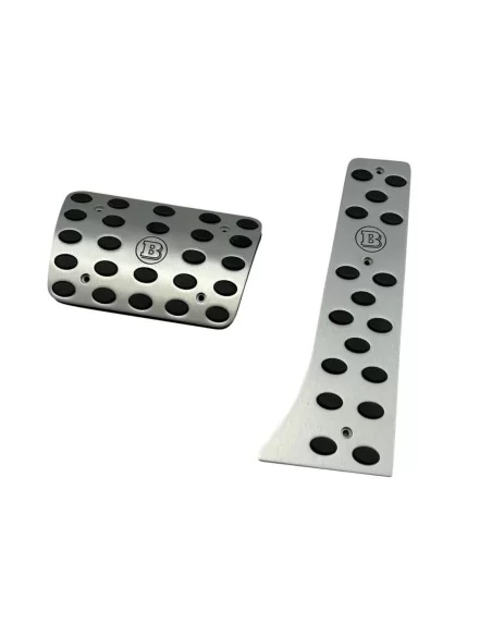  - Mercedes Benz - Aluminio GREY Brabus Pedal Pads para Mercedes-Benz W463A W464 Clase G - 2 - ¡Comprar Pedales Brabus de alumin