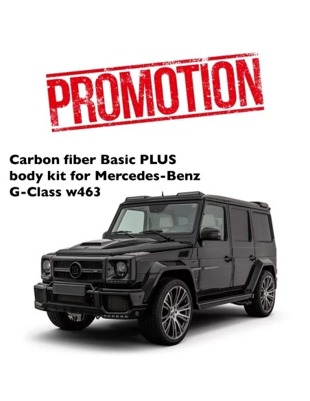  - Mercedes-Benz - Carbon fiber Basic PLUS body kit for Mercedes-Benz G-Class w463 - 1 - Buy the Carbon Fiber Basic PLUS Body Ki