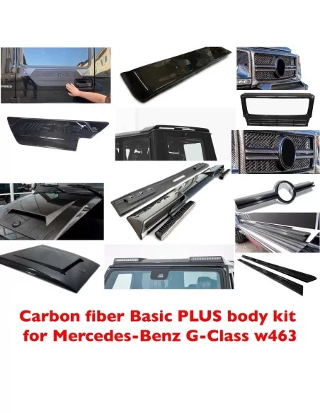  - Mercedes-Benz - Carbon fiber Basic PLUS body kit for Mercedes-Benz G-Class w463 - 2 - Buy the Carbon Fiber Basic PLUS Body Ki