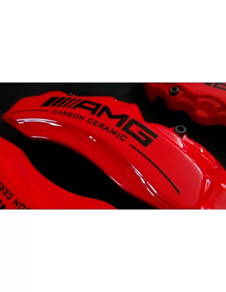  - Mercedes-Benz - Fiberglass red AMG Carbon Ceramic brake caliper covers for Mercedes-Benz G-Class W463 - 4 - Buy Fiberglass AM