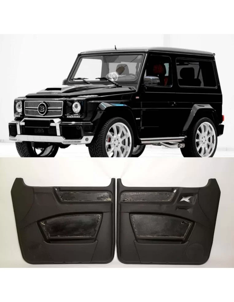  - Mercedes Benz - Panneaux de porte intérieurs sans garniture en cuir pour Mercedes-Benz W463 3 portes SWB G-wagon 1979 - 2001 