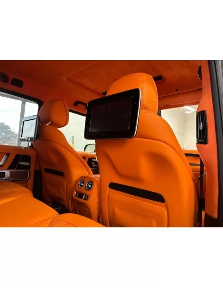  - Volante - Brabus arancione Rivestimento interno rigenerato per Mercedes Benz W463A Classe G Wagon - 4 - Acquista i rivestimen