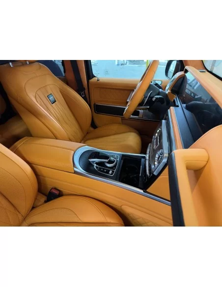  - Volante - Brabus arancione Rivestimento interno rigenerato per Mercedes Benz W463A Classe G Wagon - 8 - Acquista i rivestimen