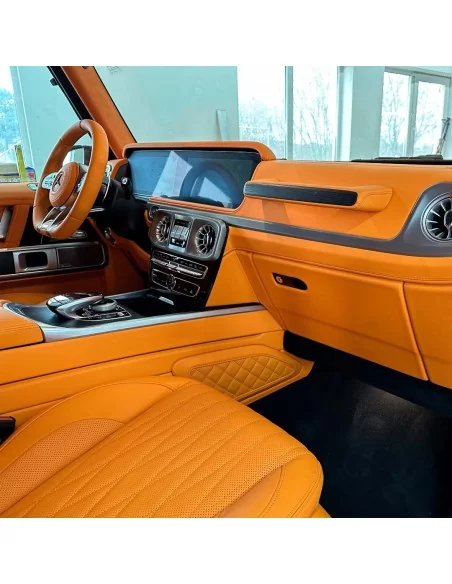  - Lenkräder - Brabus orange Innenraumverkleidung für Mercedes Benz W463A G-Klasse G-Wagon - 9 - Brabus Orange Innenraumverkleid