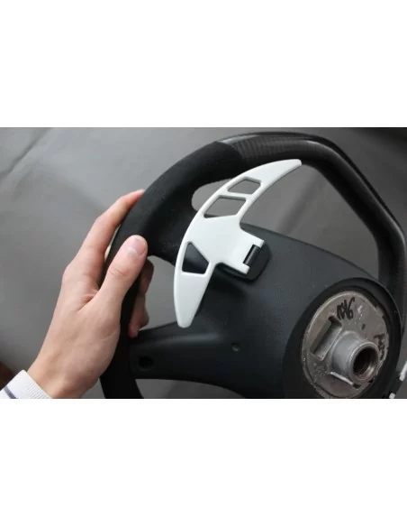  - Steering Wheels - 梅赛德斯-奔驰 E 级 G 级 GL 级 ML-CLass W166 X166 W463 碳阿尔坎塔拉方向盘 - 2 - 为您的梅赛德斯-奔驰 E 级车、G 级车、GL 级车或 ML 级车配备这款时尚的碳纤维 Al