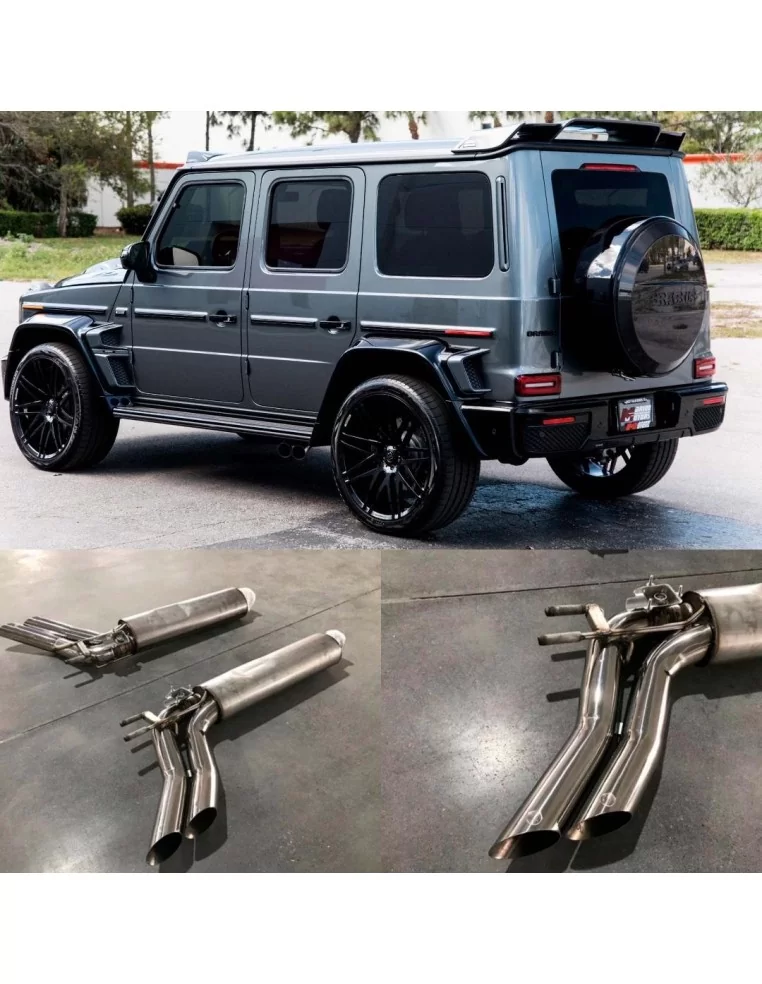  - Mercedes Benz - Brabus Abgasanlage für Mercedes-Benz G63 AMG G500 BRABUS W463A W464 2018-2022 - 1 - Steigern Sie die Leistung