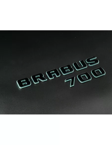  - logo & Emblems - Metallic Brabus 700 Tiffany mit schwarzen Emblemen Abzeichensatz für Mercedes-Benz G-Klasse w463a w464 - 3 -