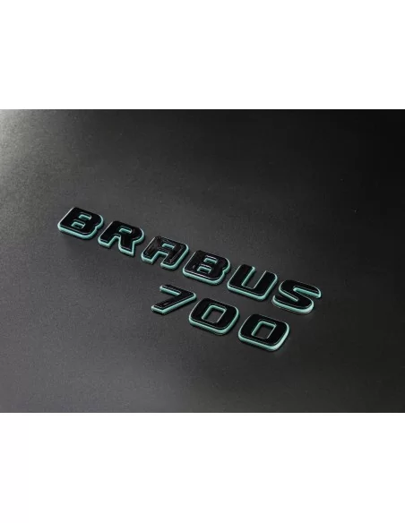  - Logos & Emblems - Metallic Brabus 700 Tiffany with Black emblems badges set for Mercedes-Benz G-class w463a w464 - 4 - Elevat