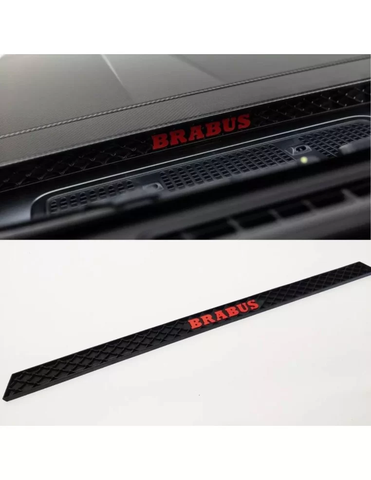  - Mercedes Benz - Plastikowa siatka na maskę w stylu Brabus RED do Mercedes Benz G class W464 W463a G63 G500 G350 - 1 - Wzbogać