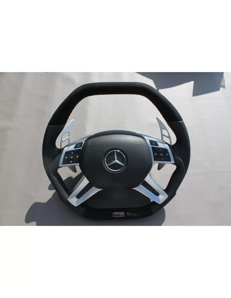  - Lenkräder - Mercedes-Benz E-Klasse G-Klasse GL-Klasse ML-Klasse W166 X166 W463 Lenkrad Leder Alcantara - 1 - Mercedes-Benz E-