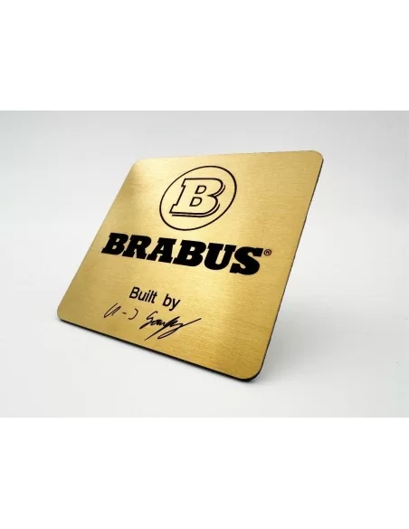  - logo & Emblems - Metall Brabus Motorraum Emblem Plakette Aufkleber für Mercedes-Benz W463 - 8 - Veredeln Sie Ihren Mercedes-B