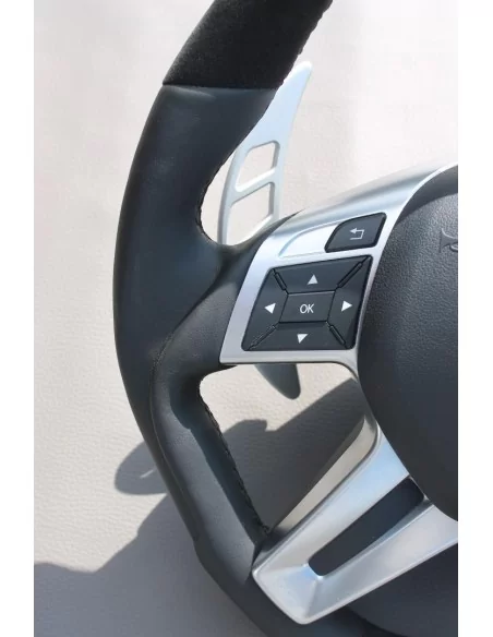  - Steering Wheels - 梅赛德斯-奔驰 E 级 G 级 GL 级 ML 级 W166 X166 W463 皮革阿尔坎塔拉方向盘 - 9 - 在 Tuneverse 购买梅赛德斯-奔驰 E 级 G 级 GL 级 ML 级 W166 X166