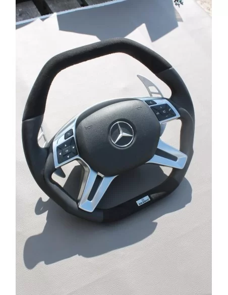  - Volante - Mercedes-Benz Clase E Clase G Clase GL Clase ML W166 X166 W463 Volante Cuero Alcantara - 10 - ¡Comprar Mercedes-Ben