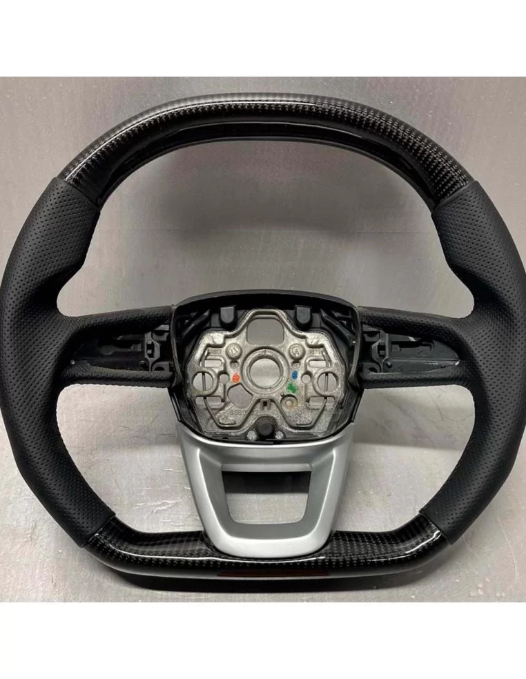  - Steering Wheels - Steering Wheel for Audi Q5 2018 Carbon fiber - 1 - Shop Steering Wheel for Audi Q5 2018 Carbon Fiber at Tun