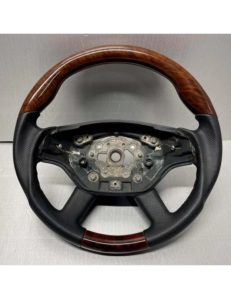  - Steering Wheels - Kierownica do Mercedesa Klasy S W221 oryginalna drewniana - 1 - Ulepsz swojego Mercedesa Klasy S W221 za po