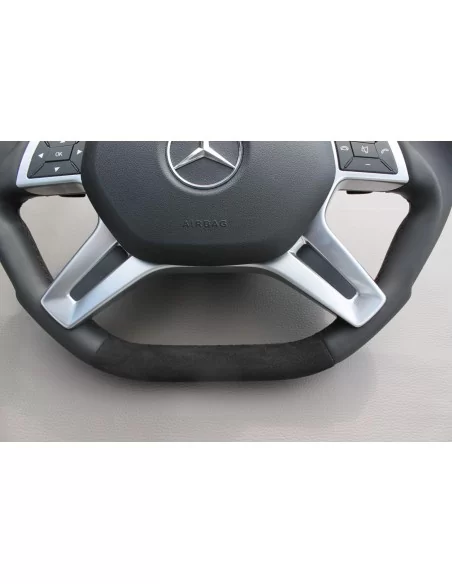  - Steering Wheels - Mercedes-Benz E-Class G-Class GL ML W166 X166 W463 Steering Wheel Leather Alcantara - 2 - Buy Mercedes-Benz