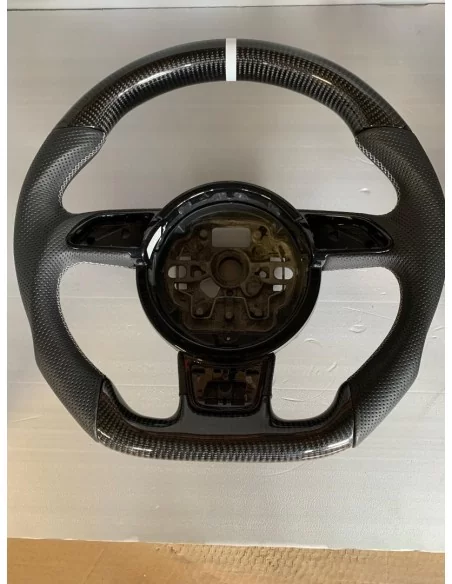  - Steering Wheels - Kierownica do Audi A8 carbon - 4 - Odkryj kierownicę do Audi A8 Carbon w Tuneverse! Zwiększ swoje wrażenia 