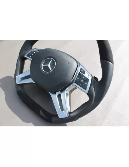  - Steering Wheels - Mercedes-Benz E-Class G-Class GL ML W166 X166 W463 Steering Wheel Leather Alcantara - 5 - Buy Mercedes-Benz