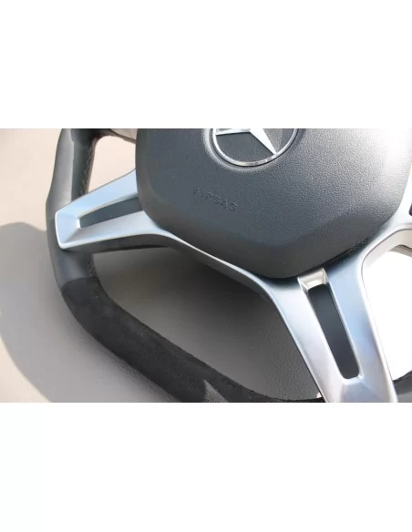  - Steering Wheels - Mercedes-Benz E-Class G-Class GL ML W166 X166 W463 Steering Wheel Leather Alcantara - 6 - Buy Mercedes-Benz