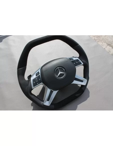  - Steering Wheels - Mercedes-Benz E-Class G-Class GL ML W166 X166 W463 Steering Wheel Leather Alcantara - 7 - Buy Mercedes-Benz