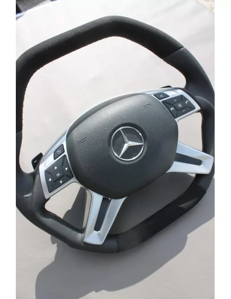  - Steering Wheels - Mercedes-Benz E-Class G-Class GL ML W166 X166 W463 Steering Wheel Leather Alcantara - 8 - Buy Mercedes-Benz