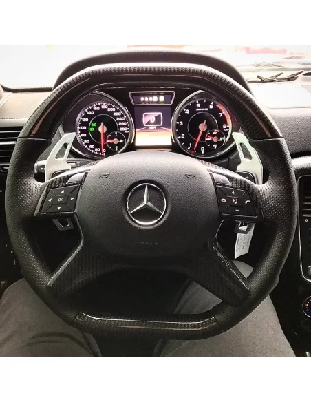  - Volante - Mercedes-Benz Clase E Clase G GL ML W166 X166 W463 Volante Cuero Carbono - 1 - ¡Comprar Volante Mercedes-Benz Clase