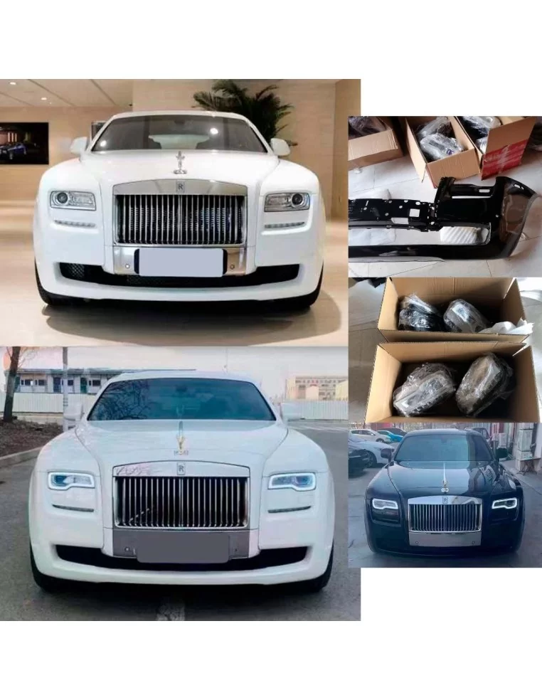  - Rolls Royce - 将 2010-2014 年劳斯莱斯幽灵 1 代改装套件改装为 2014-2018 年劳斯莱斯幽灵 2 代 - 1 - 在 Tuneverse 购买劳斯莱斯幽灵 1 代（2010-2014 年）到 2 代（2014-2018