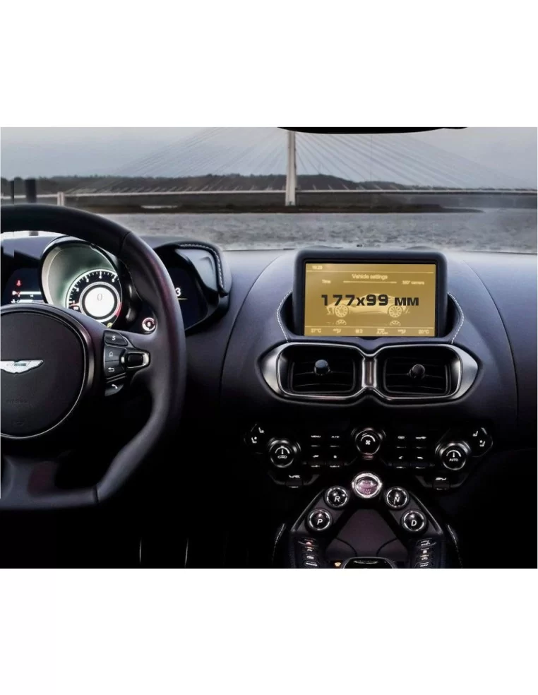  - ASTON MARTIN - Aston Martin DBS 2018 - Attuale Multimedia 12" ExtraShield Screeen Protector - 1 - Proteggete lo schermo multi