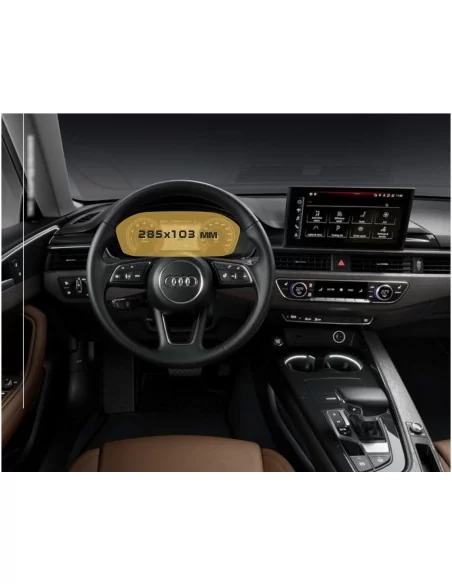  - AUDI - Audi A5 (F5) Facelift 2019 - Present Digital Speedometer Audi Virtual Cockpit 12,3" ExtraShield Screeen Protector - 1 