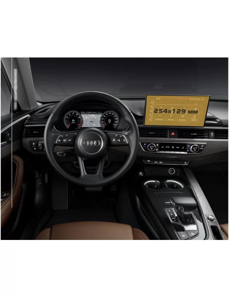  - AUDI - Audi A5 (F5) Facelift 2019 - Present Multimedia MMI 10,1" ExtraShield Screeen Protector - 1 - Safeguard your Audi A5 (