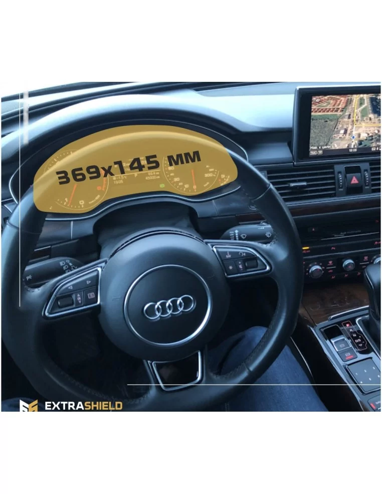  - AUDI - 奥迪 A6 (x8) 2018 - 目前数字式车速表 ExtraShield Screeen 保护器 - 1 - 使用 ExtraShield 保护您的奥迪 A6 (x8) 数字式车速表。完美适用于 2018 年以后的车型，提供持久保护