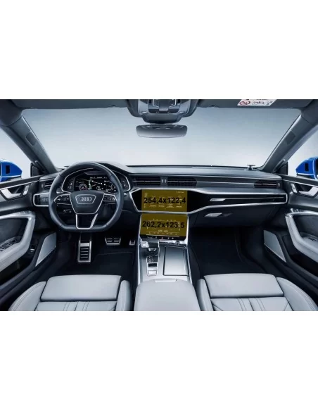  - AUDI - Audi A7 II (4K) 2017 - Presente Multimedia + Climatizzatore 10,2-8,6" ExtraShield Screeen Protector - 1 - Proteggete g