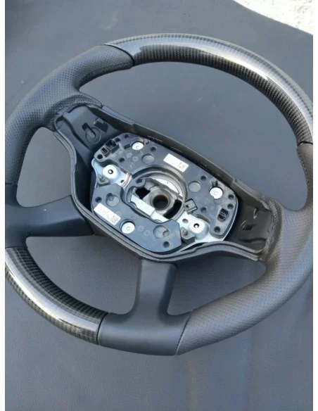  - Steering Wheels - Mercedes-Benz S-Class W221 Steering Wheel Carbon Leather - 3 - Enhance your driving experience with the Mer