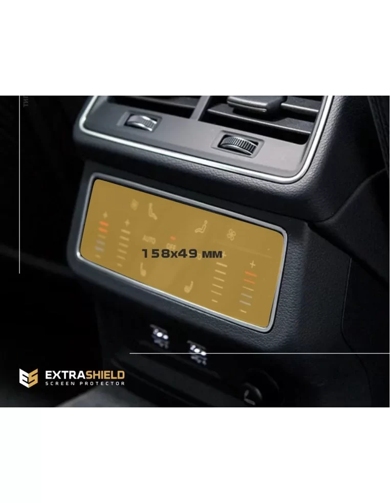  - AUDI - Audi Q8 (4MN) 2018 - Present Rear climate control ExtraShield Screeen Protector - 1 - Buy Audi Q8 (4MN) Rear Climate C