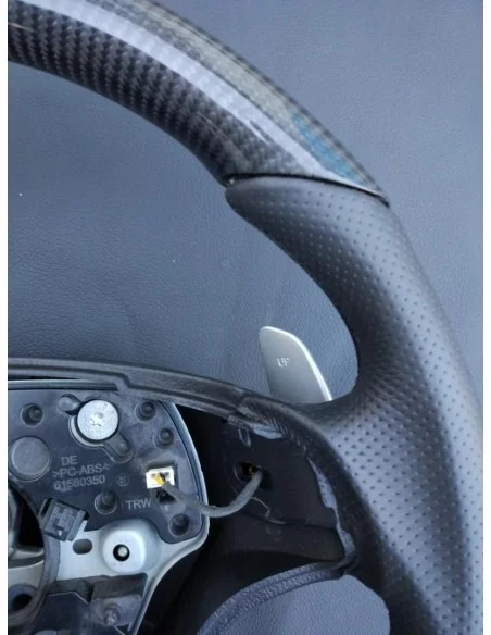  - Steering Wheels - 奔驰 S 级 W221 碳皮方向盘 - 7 - 使用梅赛德斯-奔驰 S 级 W221 碳纤维真皮方向盘，提升您的驾驶体验。豪华与性能的完美融合！✉️✏️