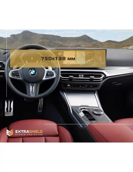  - BMW - BMW 3er (G80) 2018 - Aktuell BMW Live Cockpit Plus mit gebogenem Display BMW ExtraShield Screeen Protector - 1 - BMW 3e