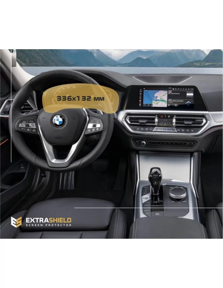  - BMW - BMW Serie 3 (G20) 2020 - Presente Velocímetro Digital (sin sensor) 12,3" ExtraShield Screeen Protector - 1 - ¡Comprar B