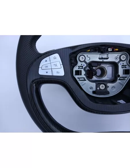  - Steering Wheels - Mercedes-Benz S-Class W222 Steering Wheel Carbon Leather - 4 - Upgrade your ride with the Mercedes-Benz S-C