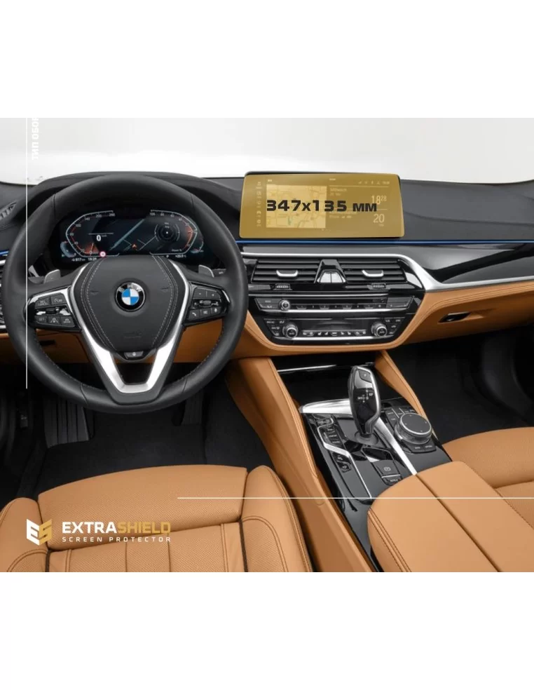  - BMW - BMW 5 Series (G30) 2016 - Present Multimedia 12,3" ExtraShield Screeen Protector - 1 - Protect your BMW 5 Series G30 mu