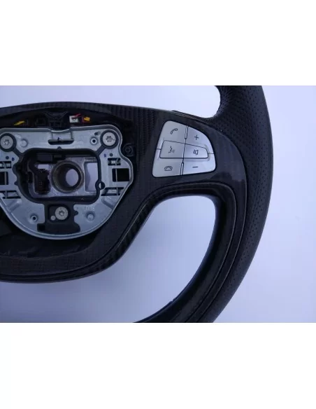  - Steering Wheels - Mercedes-Benz S-Class W222 Steering Wheel Carbon Leather - 6 - Upgrade your ride with the Mercedes-Benz S-C