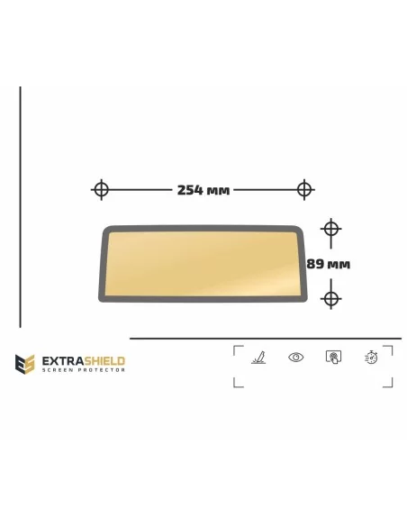  - BMW - Мультимедійна панель BMW 7 серії (F01/F02) 2012 - 2015 NBT EVO 10,2" ExtraShield захисний екран - 1 - Купуйте захисну п