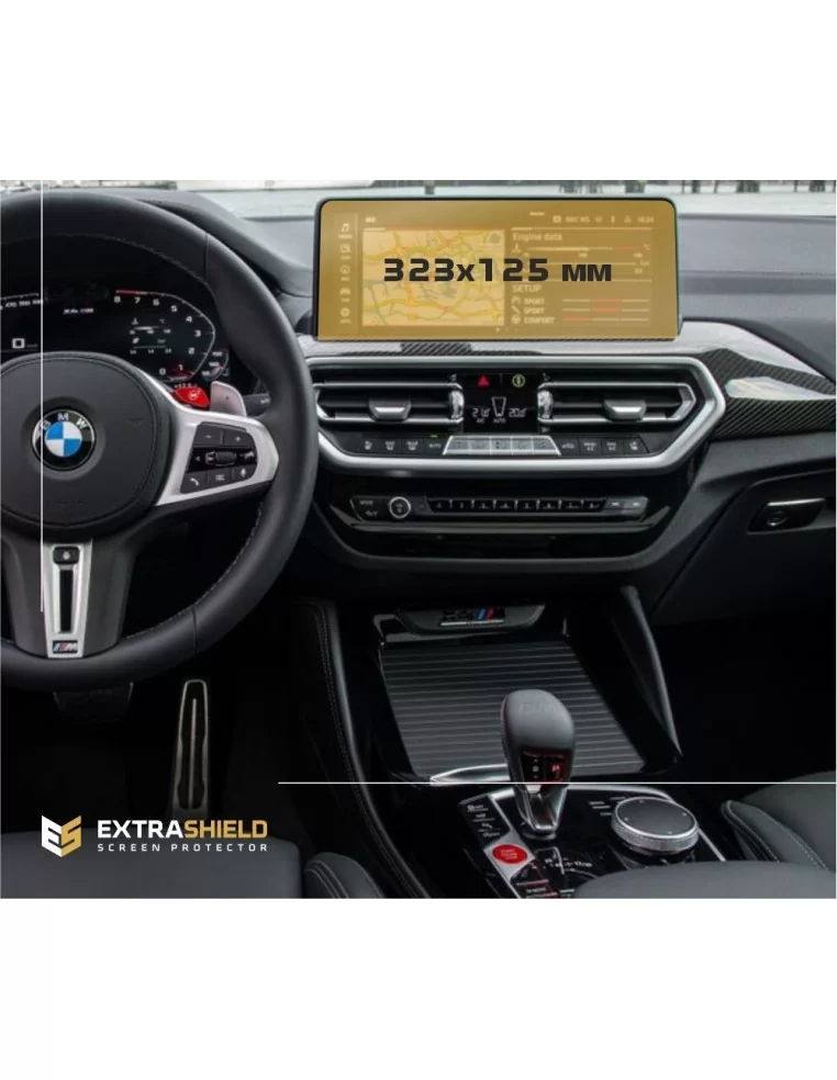  - X4 SERIES G02 - BMW X4 (G02) 2021 - Heute Multimedia 12,3" ExtraShield Verkleidungsschutz - 1 - BMW X4 (2021-Present) Multime