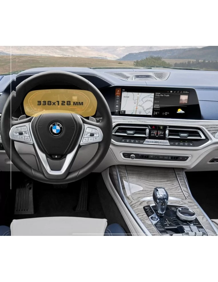  - BMW - BMW X6 (G06) 2019 - attuale Tachimetro digitale (senza sensore) 12,3" ExtraShield Screeen Protector - 1 - Acquista BMW 