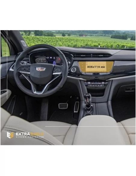  - CADILLAC - Cadillac XT6 2019 - Present Multimedia 8" ExtraShield Screeen Protector - 1 - Buy the Cadillac XT6 2019-Present Mu