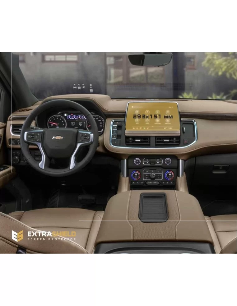  - CHEVROLET - Chevrolet Tahoe 2019 - 2022 Multimedia ExtraShield Screeen Protector - 1 - Buy the Chevrolet Tahoe 2019-2022 Mult