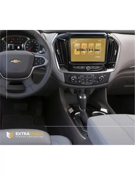  - CHEVROLET - 雪佛兰 Traverse 2017 - 2022 Multimedia 8" ExtraShield Screeen Protector - 1 - 在 Tuneverse 购买雪佛兰 Traverse 2017-2022 M